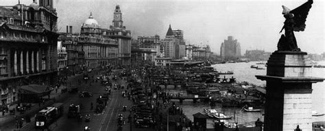 影像记录抗战时期的上海外滩_文化_腾讯网