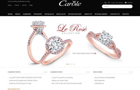 珠宝网站-Carole | 辉因科技