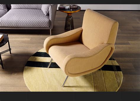 尼摩 北欧真皮单人沙发椅阳台休闲椅现代简约轻奢椅靠背软包躺椅-单人沙发-2021美间（软装设计采购助手）