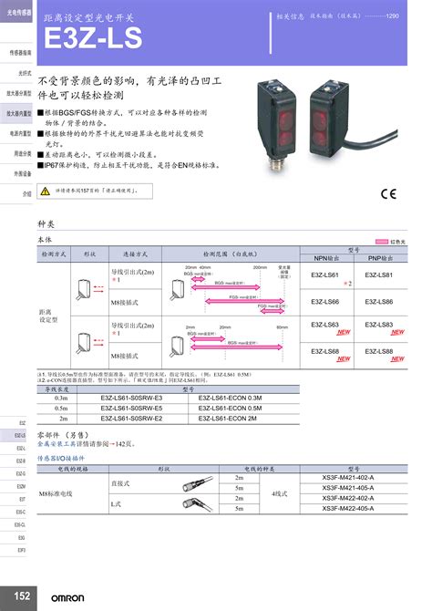 欧姆龙长尺寸的接近传感器E2E2-X18MC2_广州菱控