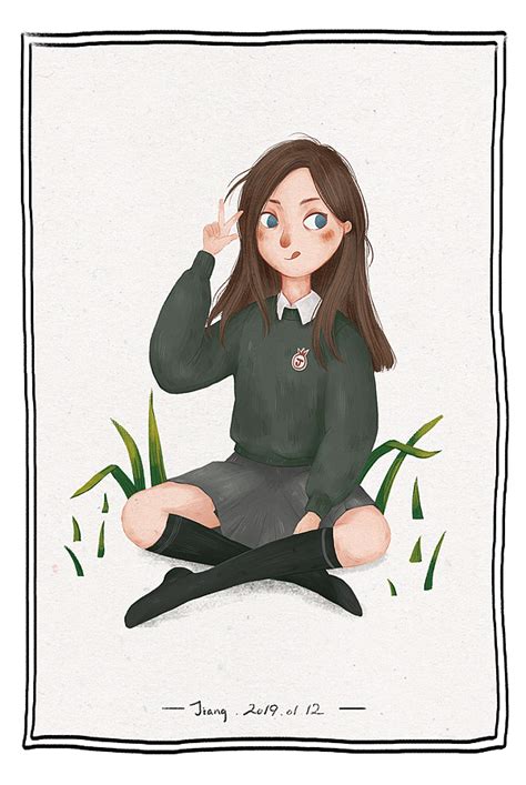 【2019】画一组小姐姐|插画|儿童插画|酱油板栗 - 原创作品 - 站酷 (ZCOOL)