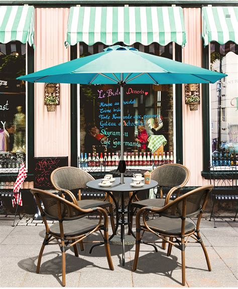 户外休闲桌椅 酒吧商业街阳台桌椅 户外咖啡厅奶茶店网布桌椅组合-阿里巴巴