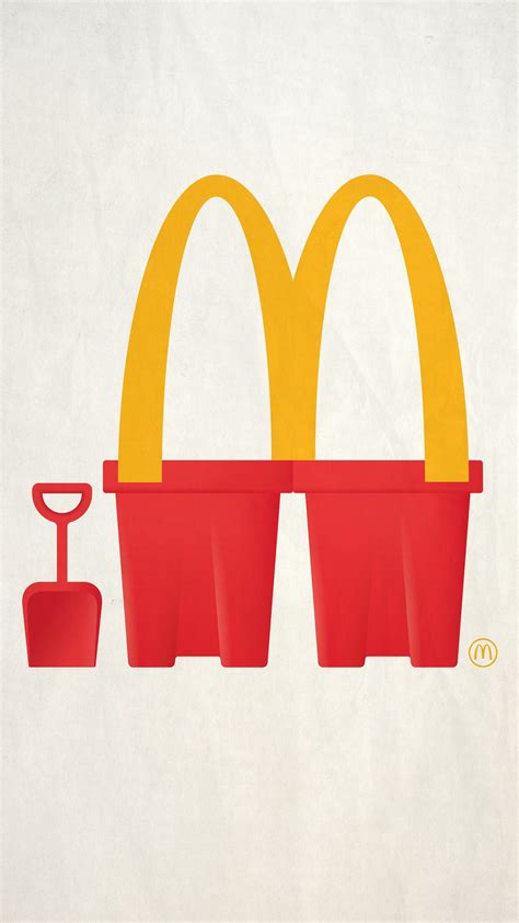 麦当劳的新海报，可可爱爱！_觉唯设计