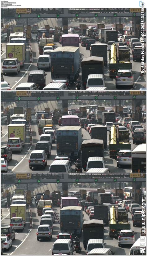 香港拥堵的交通公路__城市风光_实拍视频_多媒体图库_昵图网nipic.com