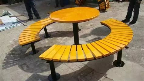 青岛公园椅|组合桌椅ZH-009_公园椅|户外休闲椅|园林椅|休闲椅子 ...