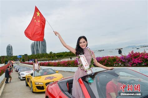 第67届世界小姐总决赛佳丽集体亮相三亚_金羊网新闻