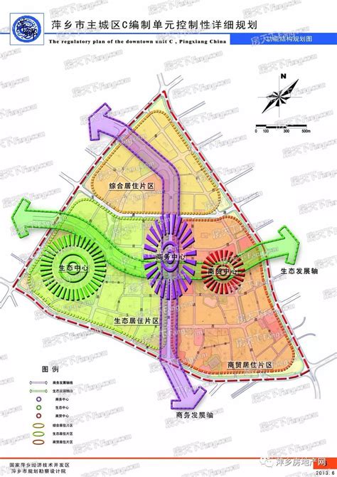 萍乡市主城区总体城市设计|清华同衡