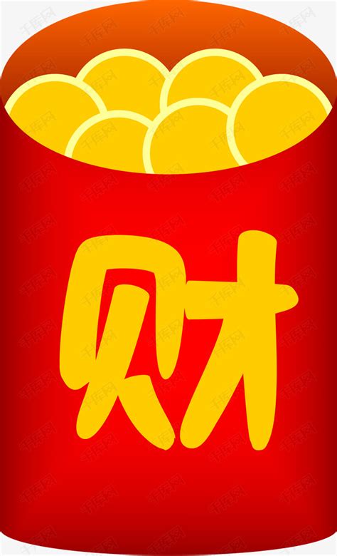 红色中国风财字红包素材图片免费下载-千库网