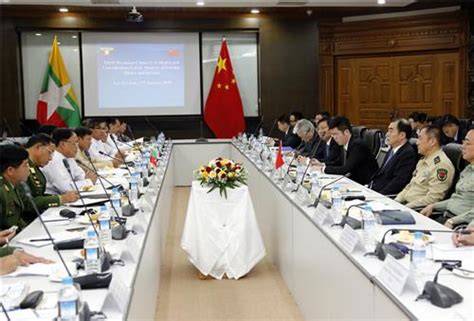 中缅举行外交国防2+2高级别磋商第三次会议_手机新浪网