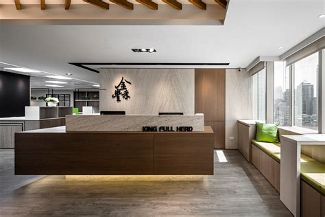 杭州数据科技公司办公室装修设计案例-杭州办公设计-浙江国富装饰