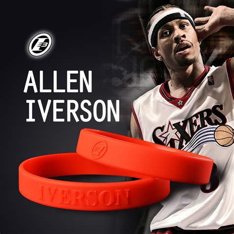 硅胶手环赠品活动手环篮球运动腕带艾弗森手环球迷纪念手环刻字潮-阿里巴巴