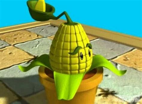 植物大战僵尸2玉米投手3D模样欣赏_游戏狗