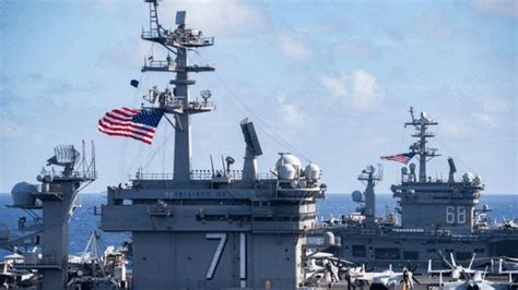 美国海军全球出动，17个时区多海域军演，战略转向“大洋决战”_凤凰网视频_凤凰网