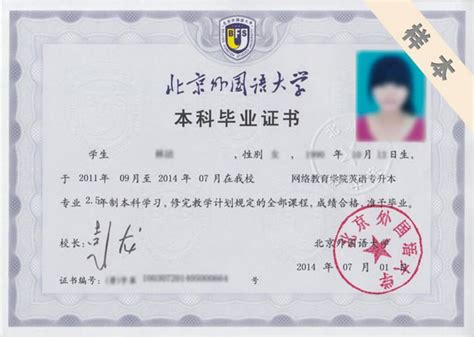北京外国语大学网络教育学院2021春季招生简章