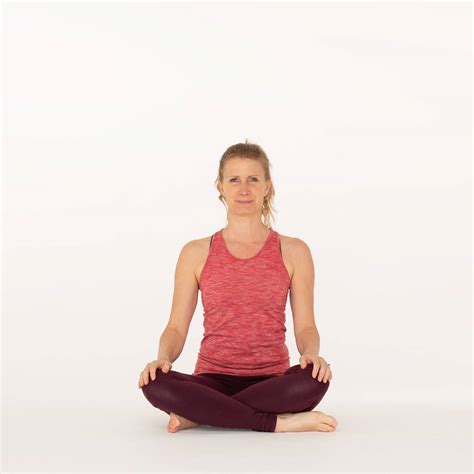Easy cross-legged pose / Sukhasana | Ekhart Yoga