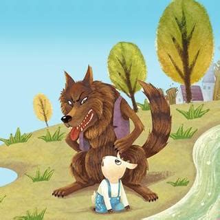 儿童故事 - 狼和小羊