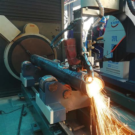 凯斯锐大管径滚轮式相贯线切割机在海工行业的优势 - 山东凯斯锐智能装备有限公司
