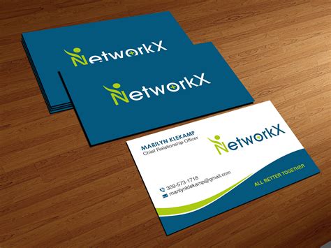 Bold, Modern, Healthcare Business Card Design for NetworkX by Creations ...