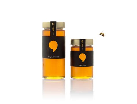 蜜蜂蜂蜜矢量图商标素材 - LOGO神器