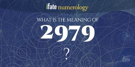 Number The Meaning of the Number 2979