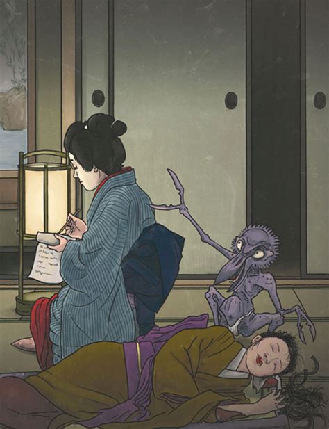 日本民间传说中最恐怖的11种妖怪|妖怪|髑髏|传说_新浪新闻
