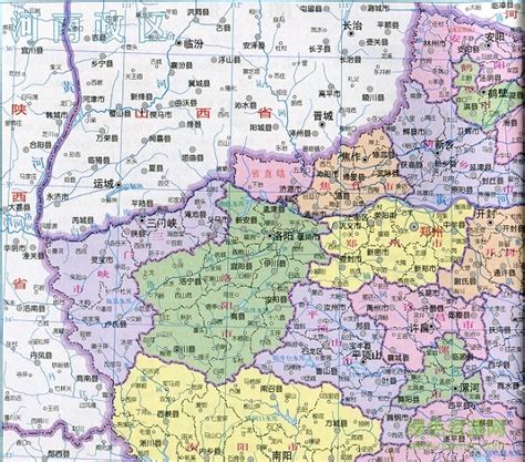 河南地图全图高清版大图图片预览_绿色资源网