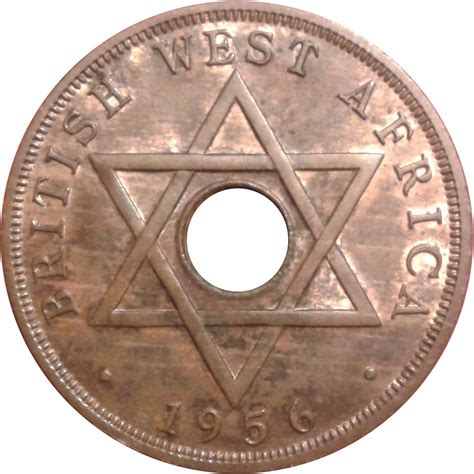 1 penny - George VI (Monnaie hybride) - Afrique occidentale britannique – Numista