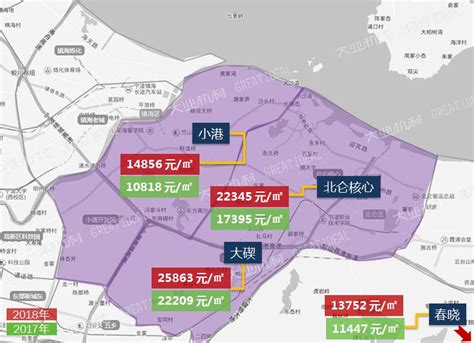 2022宁波最新房价地图出炉 海曙北均价4.5万/㎡+居首-宁波楼盘网