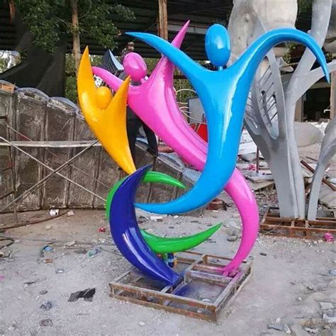 2014五彩国际玻璃钢雕塑-沣益景观工程（大连）有限公司