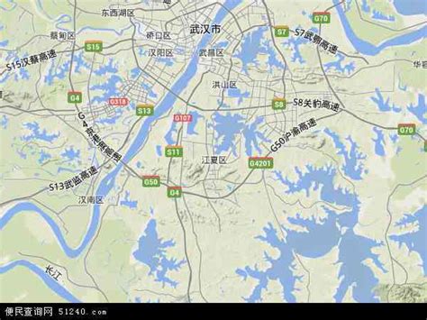 江夏区地图 - 江夏区卫星地图 - 江夏区高清航拍地图 - 便民查询网地图
