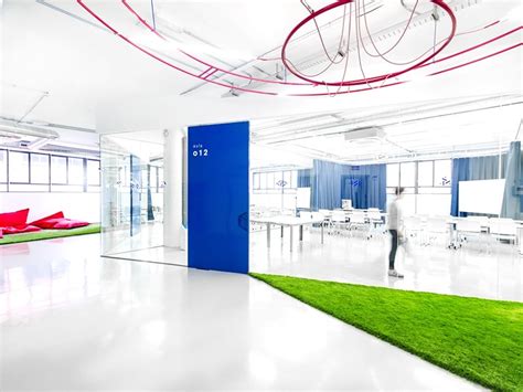 郑州专业办公设计公司推荐国际新潮社区化办公设计方案-办公资讯-上海勃朗空间设计公司