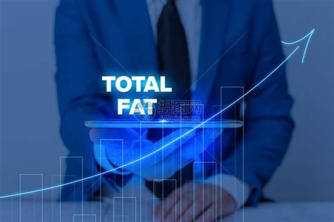 TotalFat概念照片将标签上显示的不同种类脂肪的合计价值合并在一起高清图片下载-正版图片504174507-摄图网