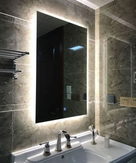 中英文版涂鸦WiFi智能魔镜 卫浴浴室智能镜全屏触控LED镜子厂家-阿里巴巴