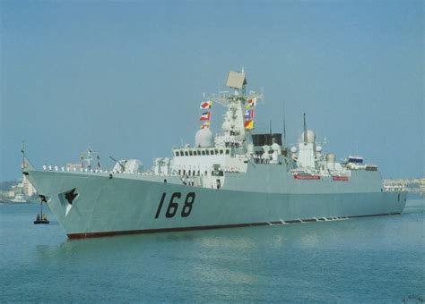 中国驱逐舰一半是神盾舰！第7艘052D已刷号将服役_手机新浪网