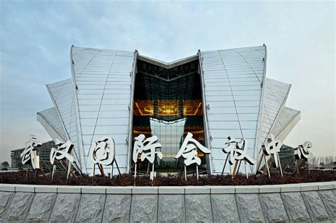 航拍武汉国际博览中心,工程建设,建筑摄影,摄影素材,汇图网www.huitu.com