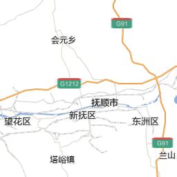 抚顺县地图 - 抚顺县卫星地图 - 抚顺县高清航拍地图 - 便民查询网地图
