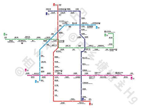 南宁市轨道交通线路图（2021图/1-5号线+机场线规划图）_jay3005-站酷ZCOOL