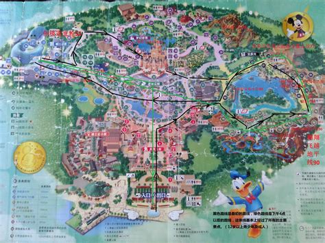 上海迪士尼地图电子版,上海迪士尼乐园导览图,上海迪士尼游玩路线图(第8页)_大山谷图库
