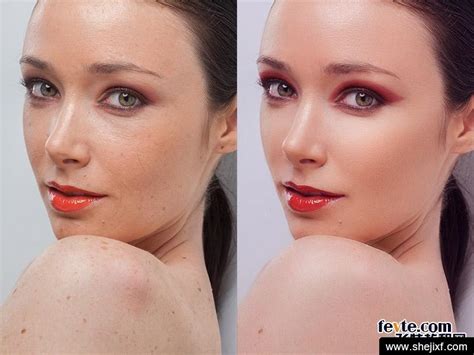 Photoshop磨皮教程：学习用高低频的方法给美女人像后期精修磨皮P-站长资讯中心
