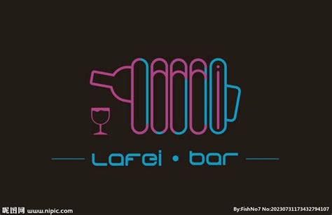 原创LOGO设计 | 酒吧logo设计_小马儿设计师-站酷ZCOOL