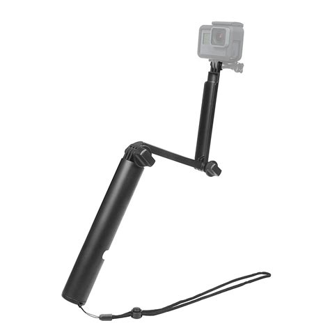 GoPro自拍杆 Hero7/6三折杆 3way三向自拍杆手机弯折杆-阿里巴巴