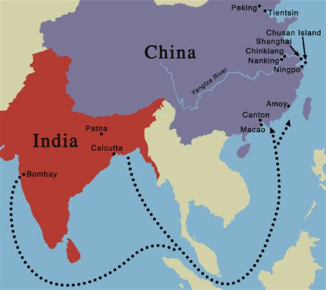 【量化历史研究】白银流入亚洲：1846 -1870年的中英印三角贸易_凤凰网