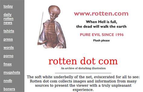 rotten.com - The 30 Worst Things to Happen to the Internet | Complex