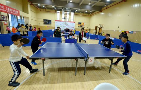 奉化区第一届运动会“精益乒乓杯”青少年、儿童部乒乓球比赛 ...