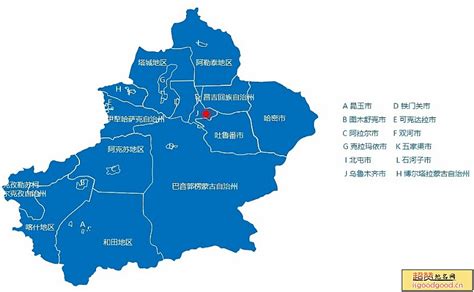 中国34省区高清3D地图-新疆_新疆地图_初高中地理网