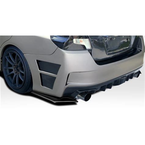 Duraflex 109828 2015-2017 NBR Concept Rear Splitters for Subaru - WRX ...