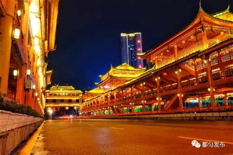 贵州都匀石板街夜景高清图片下载-正版图片501551817-摄图网