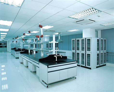 实验室效果图_实验室装修设计图片-杭州品立装饰办公室装修公司