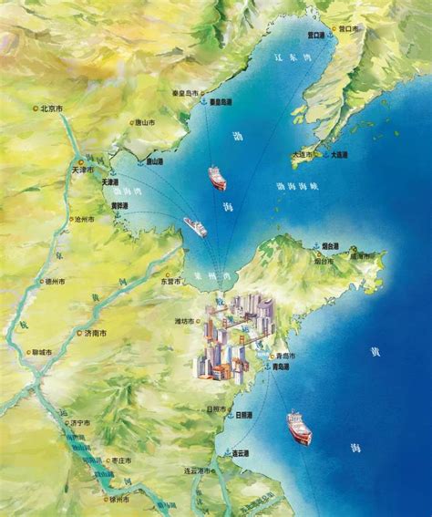 山东青岛地图|山东青岛地图全图高清版大图片|旅途风景图片网|www.visacits.com