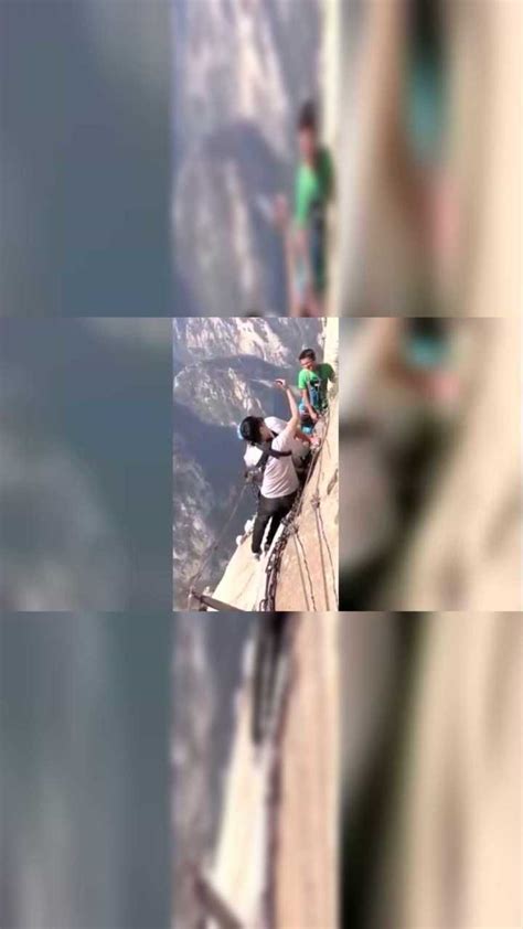 男子卡在30米高的悬崖上，掉下去九死一生，该如何逃生？冒险片_腾讯视频